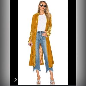 Free people velvet duster